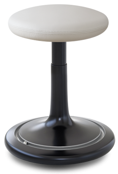 Ongo Classic Tall Leer zit-sta Balanskruk worktrainer.nl
