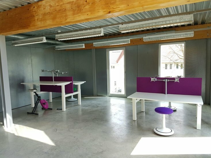 Elektrisch Dubbel zit-sta bureau - Honmove Duo - Stabiel dubbel bureau