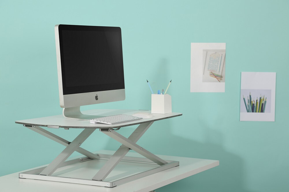 2e Kans | Ultra Slim Desk - Large | Gasveer Zit-Sta Verhoger