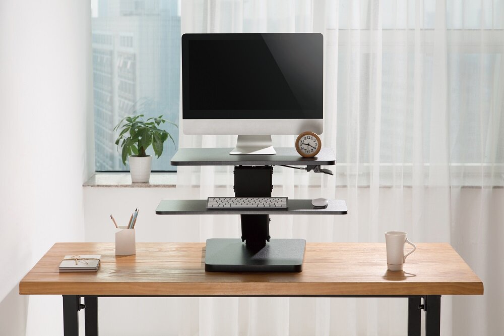 UPdesk one zit-sta verhoger worktrainer.nl