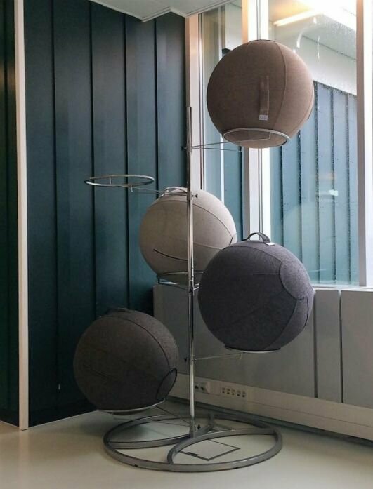 Standaard Zitballen zitbal powerbal officebal powerbal houder worktainer.nl worktrainer.com