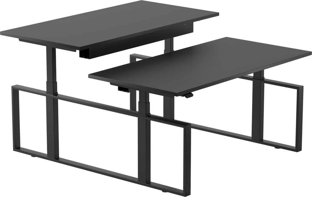 Linak Square Duo Bench Duo Highspeed | Worktrainer.nl