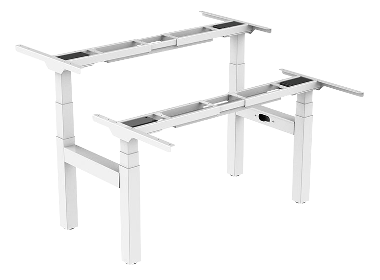 BasicDesk Duo Elektrisch zit-sta bureau | Worktrainer
