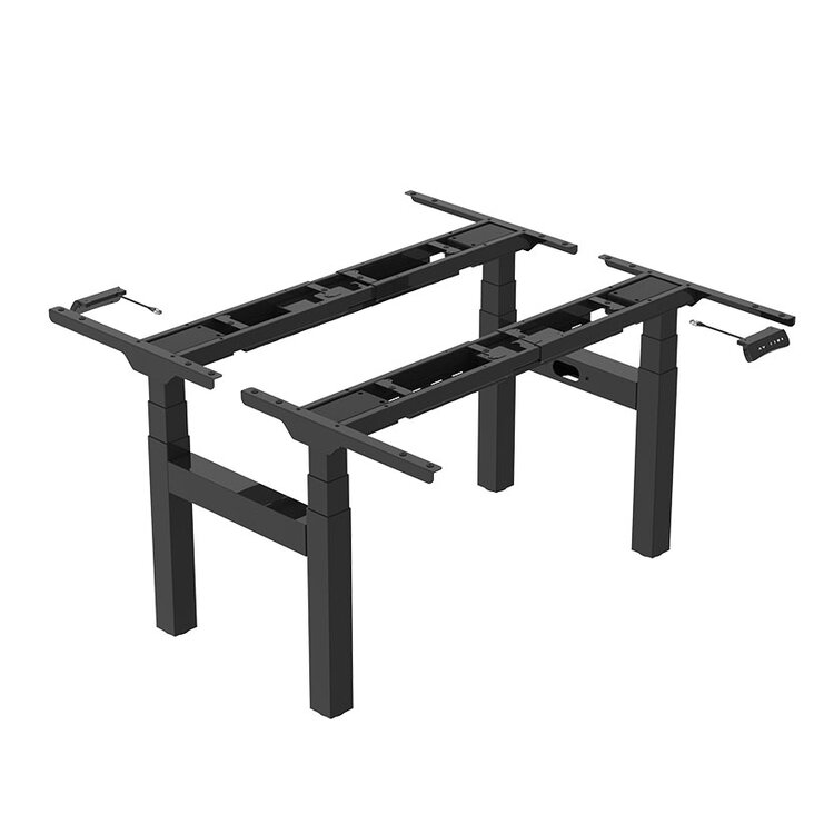 BasicDesk Duo Elektrisch zit-sta bureau | Worktrainer
