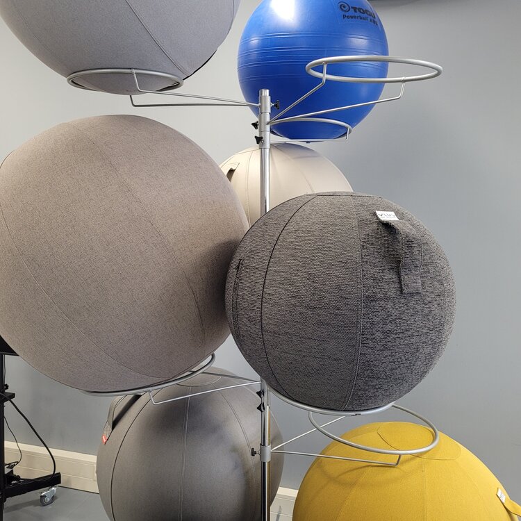 Standaard Zitballen zitbal powerbal officebal powerbal houder worktainer.nl worktrainer.com