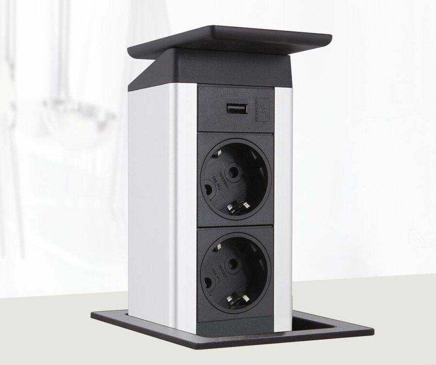 Port Push | Inbouwunit | Worktrainer.nl