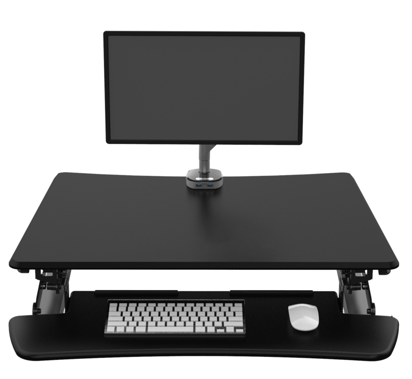 UPdesk XL zit-sta verhoger Worktrainer.nl