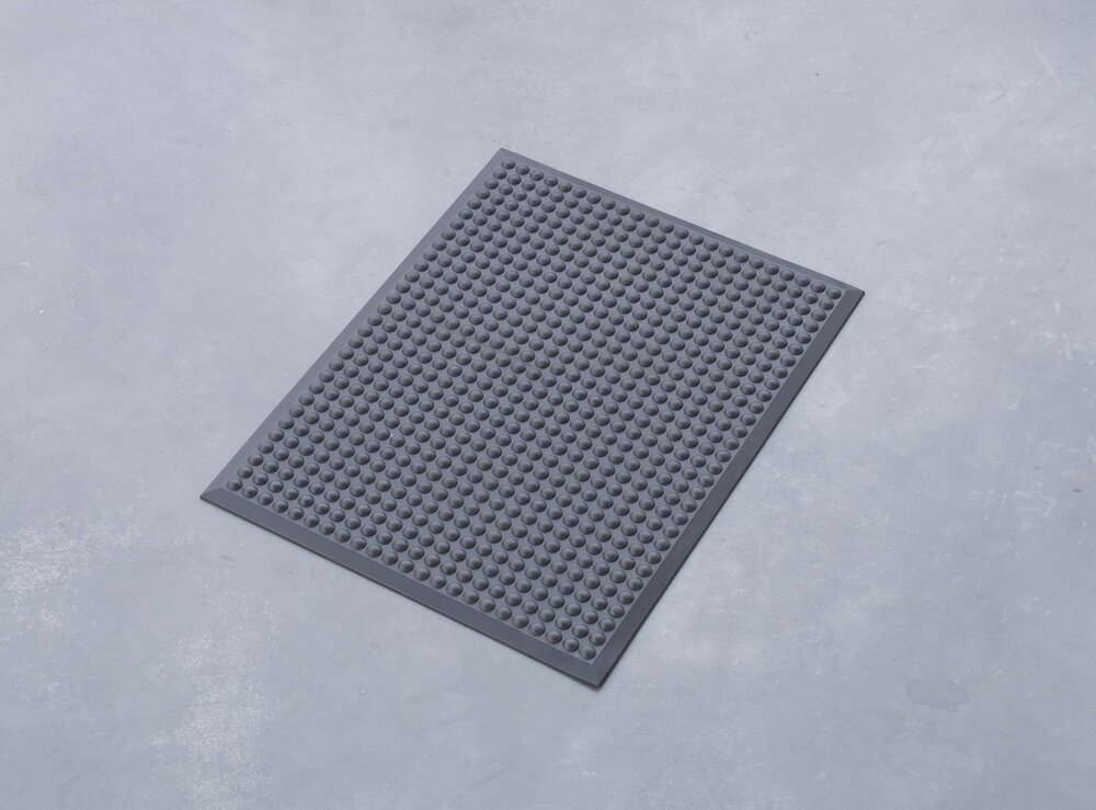Antivermoeidheidsmat Infinity ergomat stamat actievestamat bubbels kleine werkplek bloedcirculatie standingmat worktrainer.com