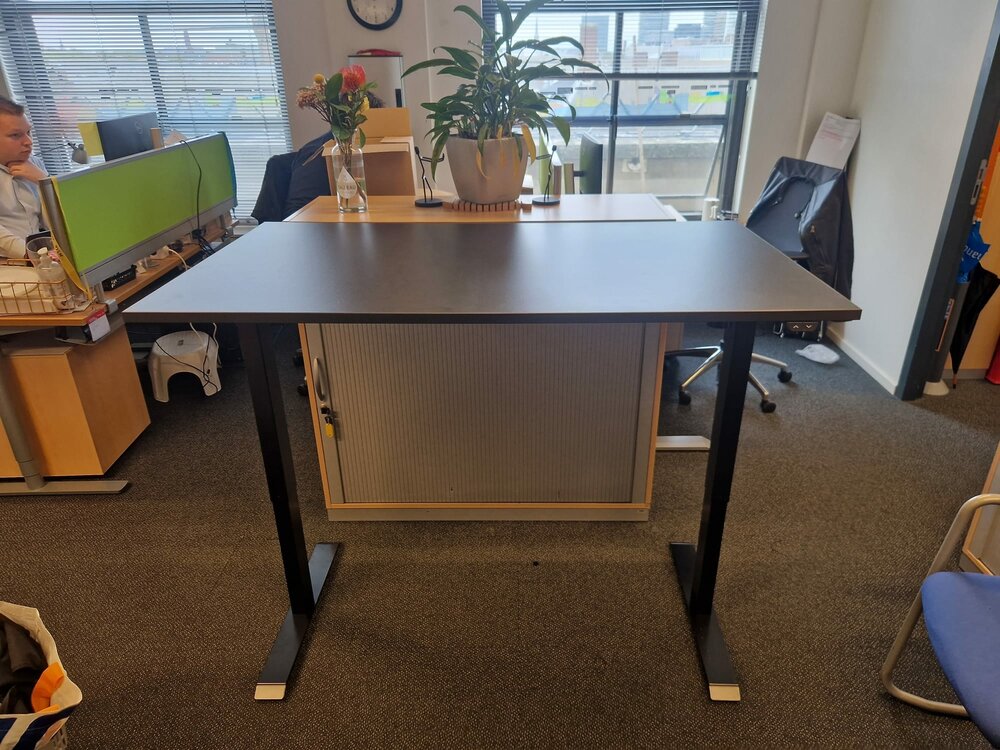 Elektrisch Zit-Sta Bureau - SteelForce 300 Worktrainer.nl