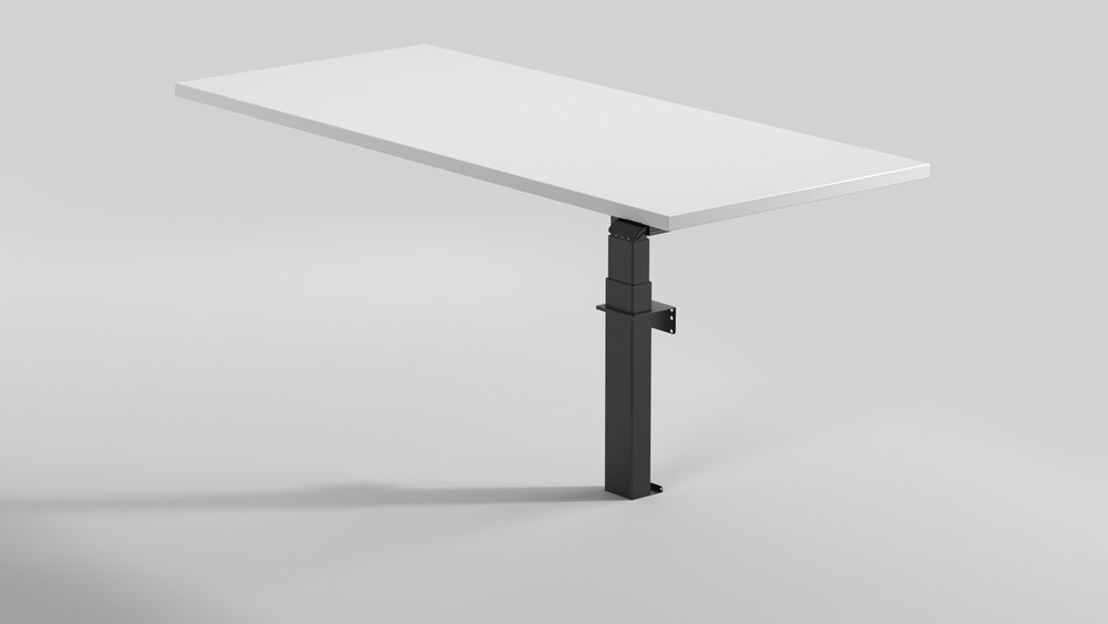 Linak Wall Elektrisch zit-sta muurbureau worktrainer.nl