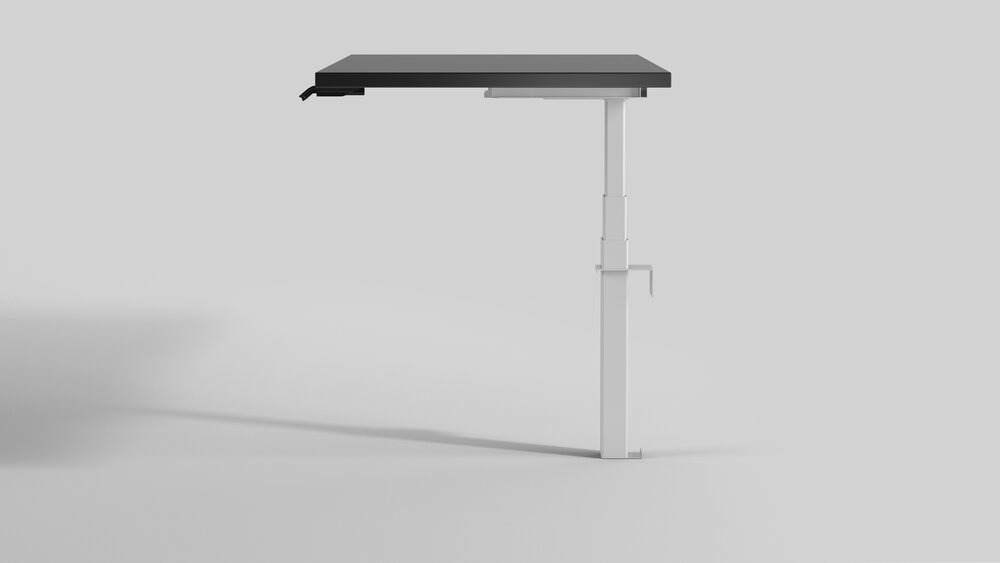 Linak Wall Elektrisch zit-sta muurbureau worktrainer.nl