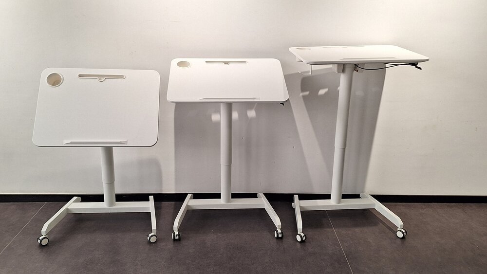 FlipDesk | Klein Gasveer Zit-Sta Bureau | Worktrainer