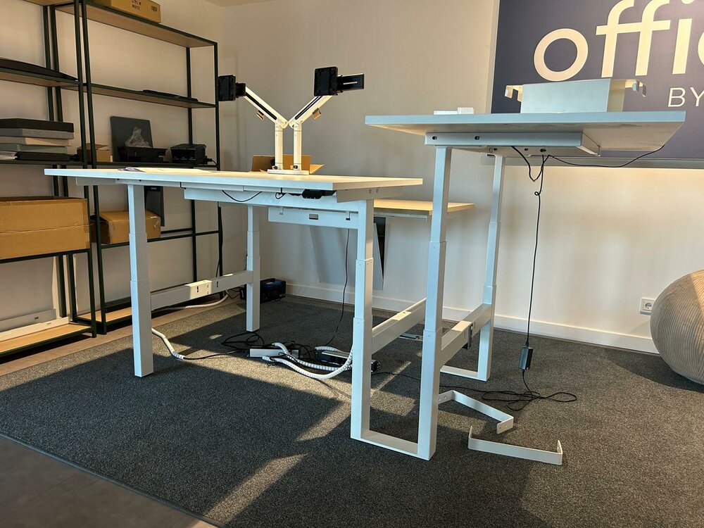 Linak Duo Bench | Dubbel zit-sta bureau 