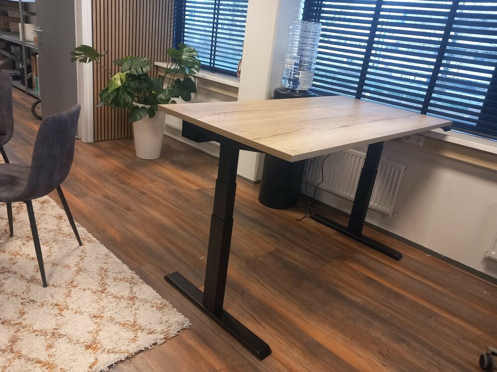 Verstelbaar Elektrisch Zit-Sta Bureau Steelforce 670 - Worktrainer.nl thuiswerkplek