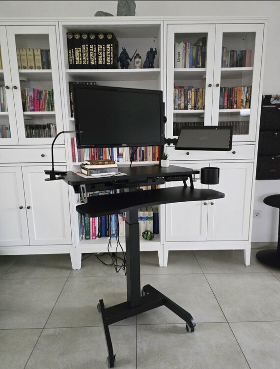 Small Electric Sit-Stand Desk - Updesk High