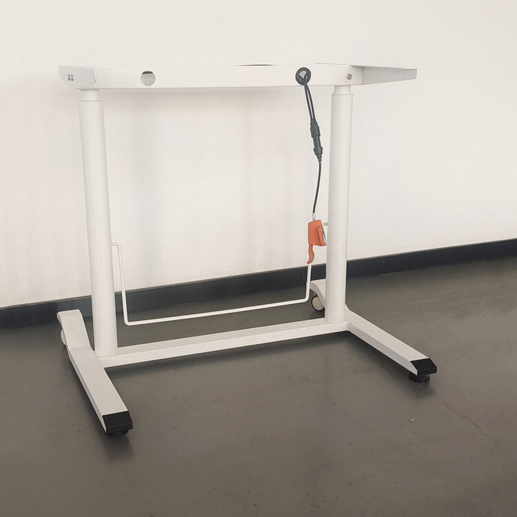 Klein gasveer zit-sta bureau - BouncyDesk Rond - Schommel bureau