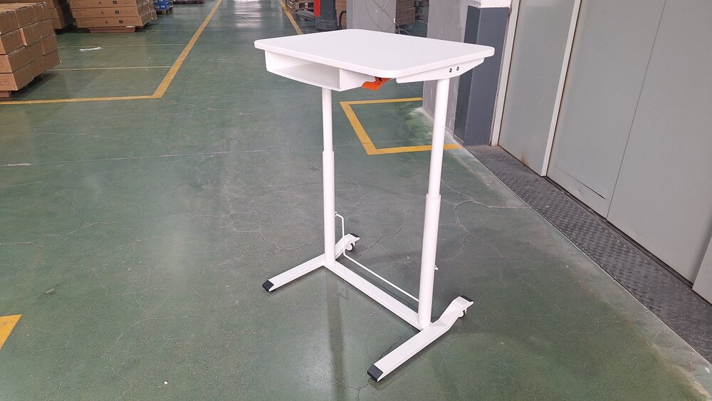 Klein gasveeKlein gasveer zit-sta bureau - BouncyDesk Rond - Schommel bureaur Klein gasveer zit-sta bureau - BouncyDesk Rond - 