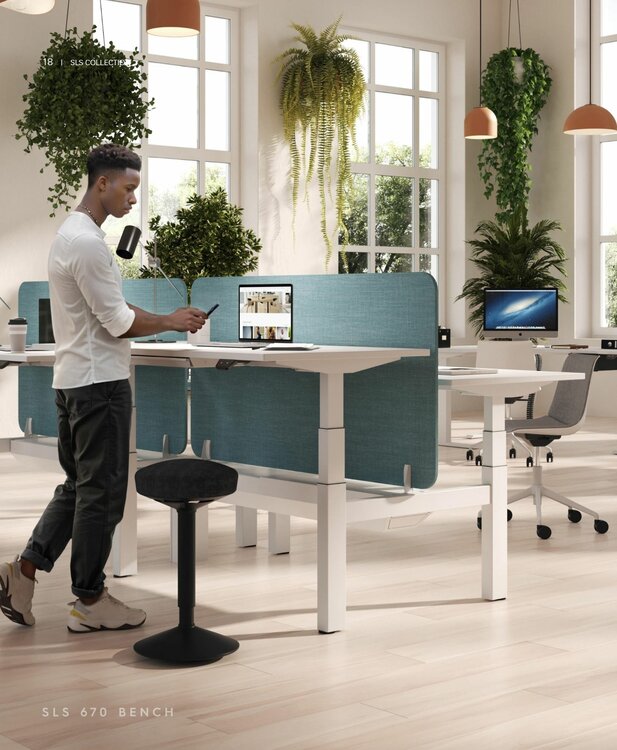 SteelForce 670 Duo | Dubbel Elektrisch Zit-Sta Bureau