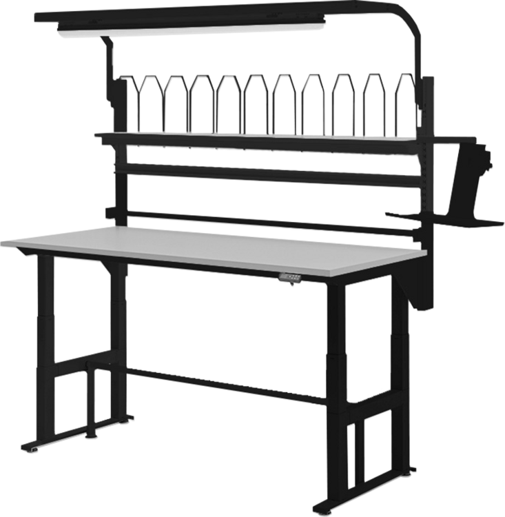 WorkBuddy | Elektrisch In Hoogte Verstelbare Werktafel | Worktrainer