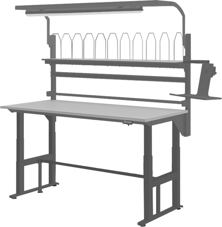 WorkBuddy | Elektrisch In Hoogte Verstelbare Werktafel | Worktrainer