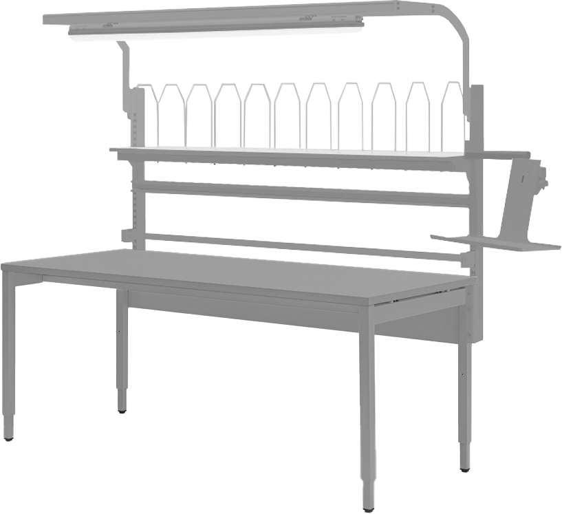 WorkBuddy | In Hoogte Verstelbare Werktafel | Worktrainer