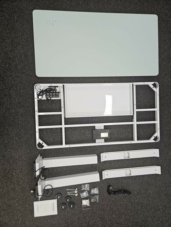 LifeSpan | Glazen Zit-Sta-Bureau