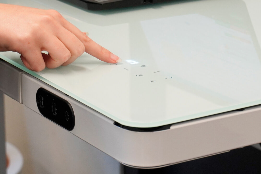 LifeSpan | Glazen Zit-Sta-Bureau