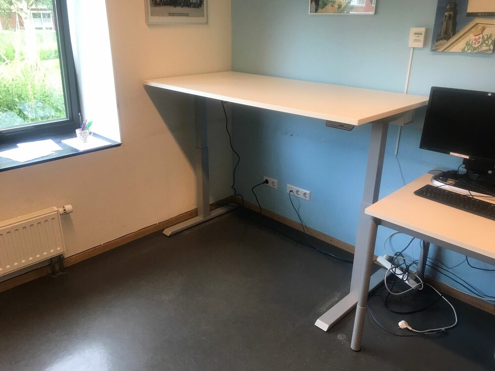 Elektrisch Zit-Sta Bureau - SteelForce370