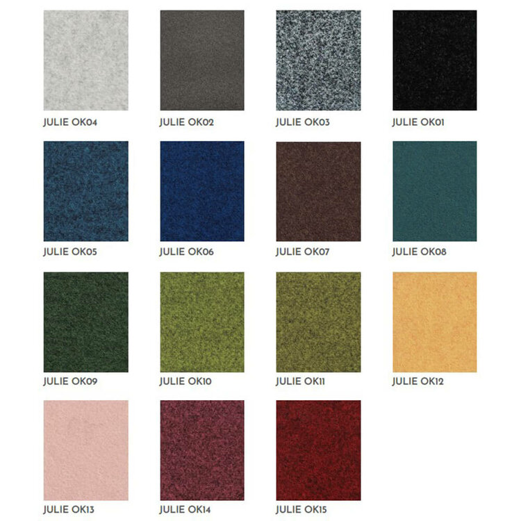 Stoffenkaart Julie Swing | Vergaderstoel | Worktrainer