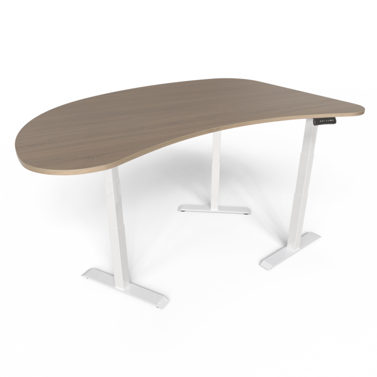 Updesk Hoek | Elektrisch Zit-Sta Hoekbureau