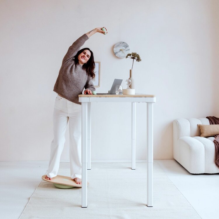 VLUV VIPPA balansbord - Pesto Worktrainer