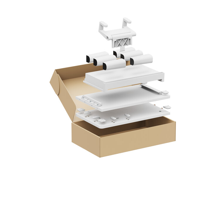  Worktrainer | DeskBoard Plus | Monitorstandaard