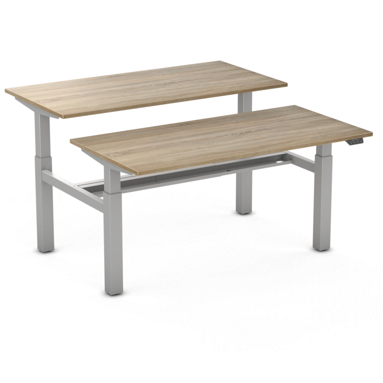 Double Electric Sit-Stand Desk - Honmove Duo - Stable double desk - Worktrainer.com