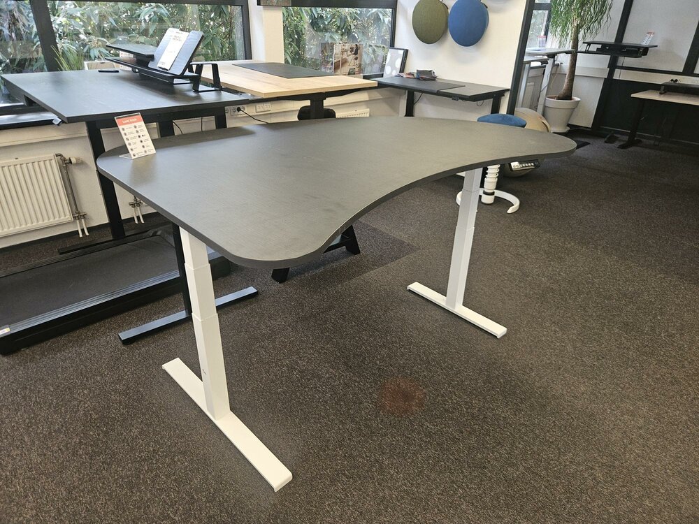 Zit sta bureau Lumi Hoekbureau  Worktrainer