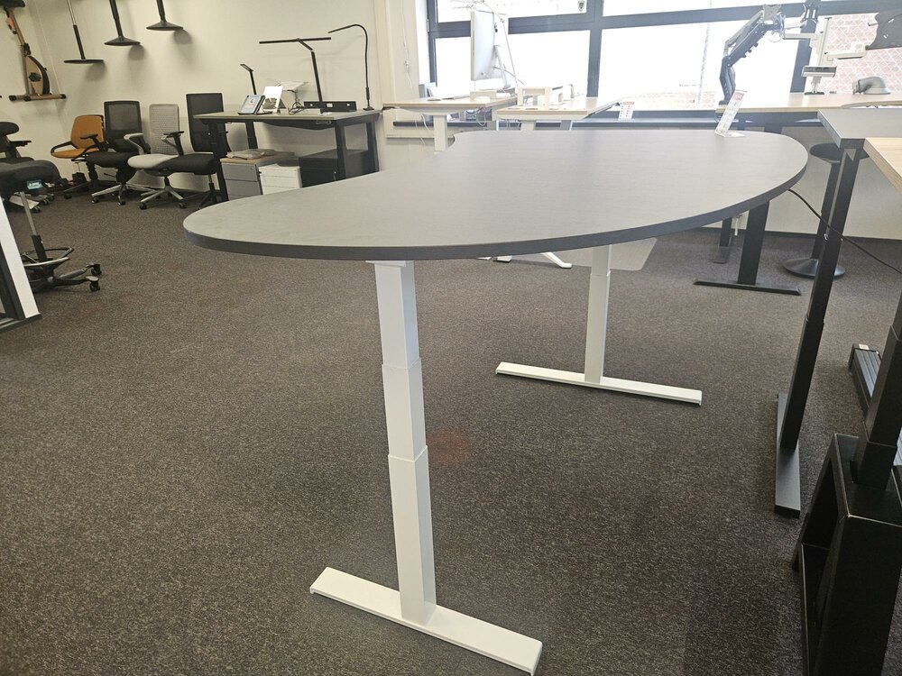 Zit sta bureau Lumi Hoekbureau  Worktrainer