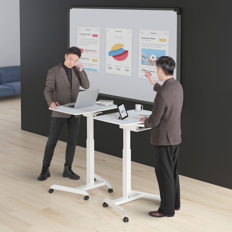 StudyFit | Klein Gasveer Zit-Sta Bureau | Worktrainer