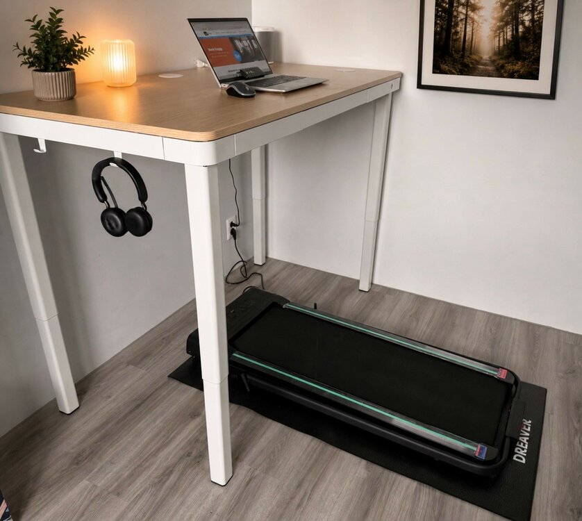 FlexiRise | Elektrische Zit-Sta 4 Poot Bureau/Vergadertafel