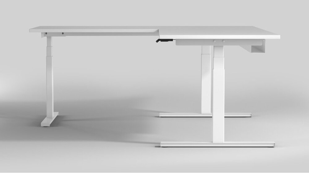 Linak Hoek | Elektrisch Zit-Sta Hoekbureau