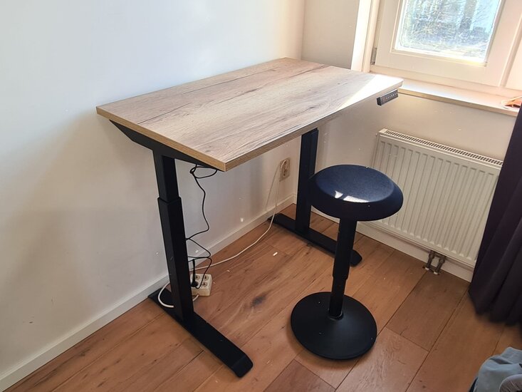 Zit-Sta balanskruk Wobble Stool worktrainer,nl