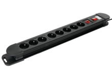 Perel Tools - Stekkerdoos met 8 stopcontacten