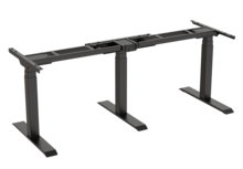 Updesk Meet Zwart | Elektrische Zit-Sta Vergadertafel