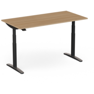 Zit-Sta Bureau OvalDesk | Worktrainer.nl