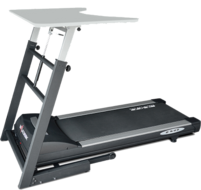 Loopband met Gasveer Sta Bureau  - Walkdesk WTB600 Worktrainer.nl