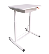 Klein gasveer zit-sta bureau - BouncyDesk Rond - Schommel bureau
