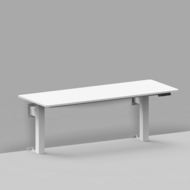 WallDesk Duo | Elektrische Zit-Sta Muurtafel