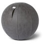 VLUV VEGA DARK GREY zitbal | Ergonomisch zitten | Worktrainer.nl