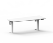 Zwart WallDesk Duo | Elektrische Zit-Sta Muurtafel