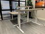 Very Stable Sit-stand desk SteelForce 670 | Electronically adjustable in height