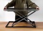 Gas Spring Sit-Stand Desk Converter - Ultra Slim