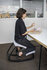 Varier Variable kneeling chair active furniture balance seat knee seat worktrainer.com worktrainer.nl